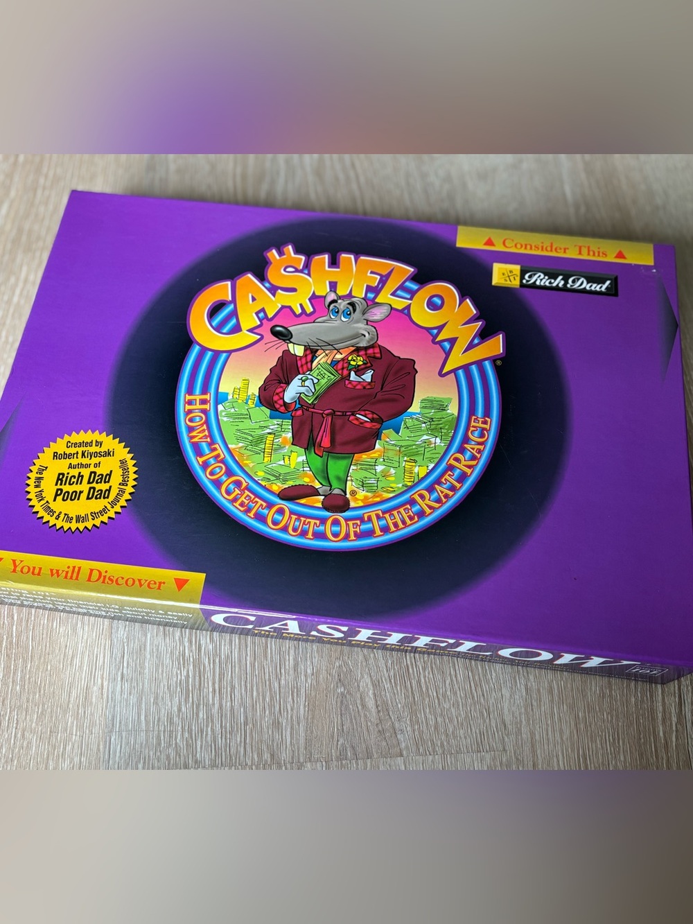 Complete Cashflow Rich Dad Poor Dad How to Get Out of the Rat Race Board Game